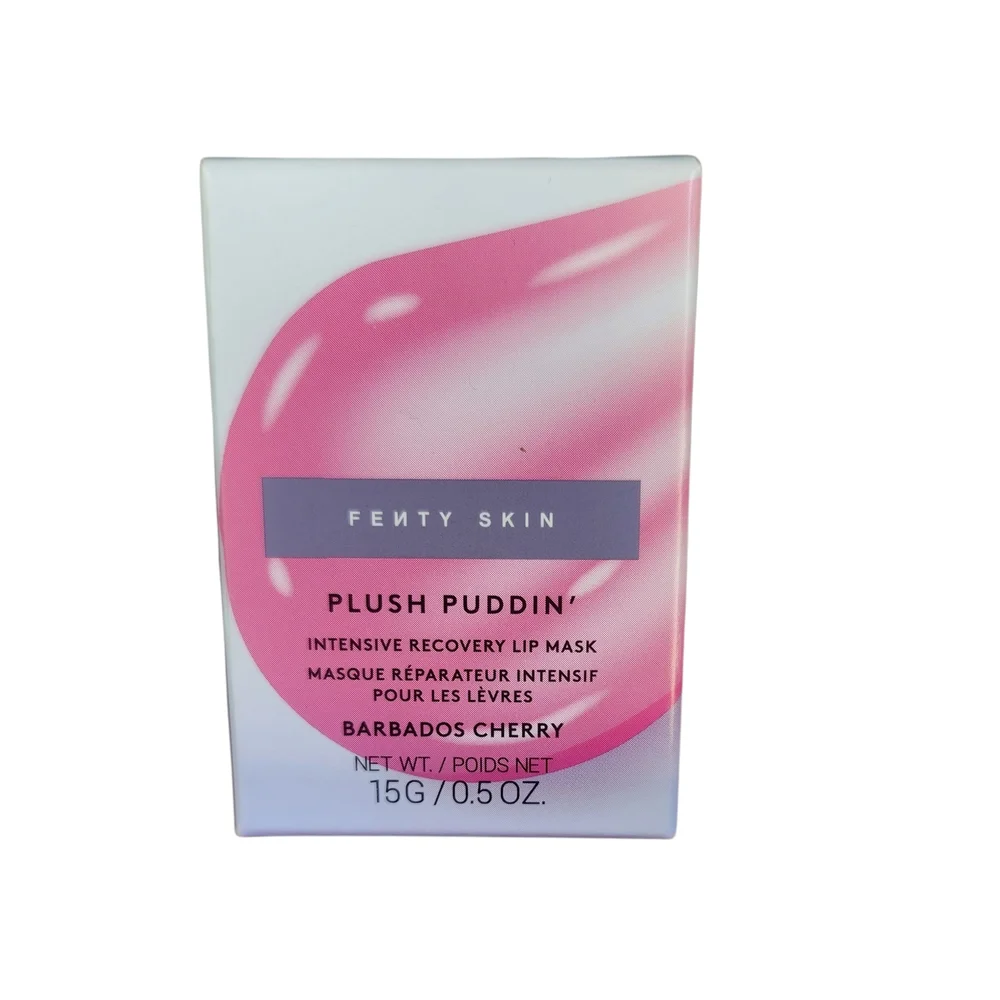 Fenty Beauty Barbados Cherry PLUSH PUDDIN'INTENSIVE RECOVERY LIP MASK
